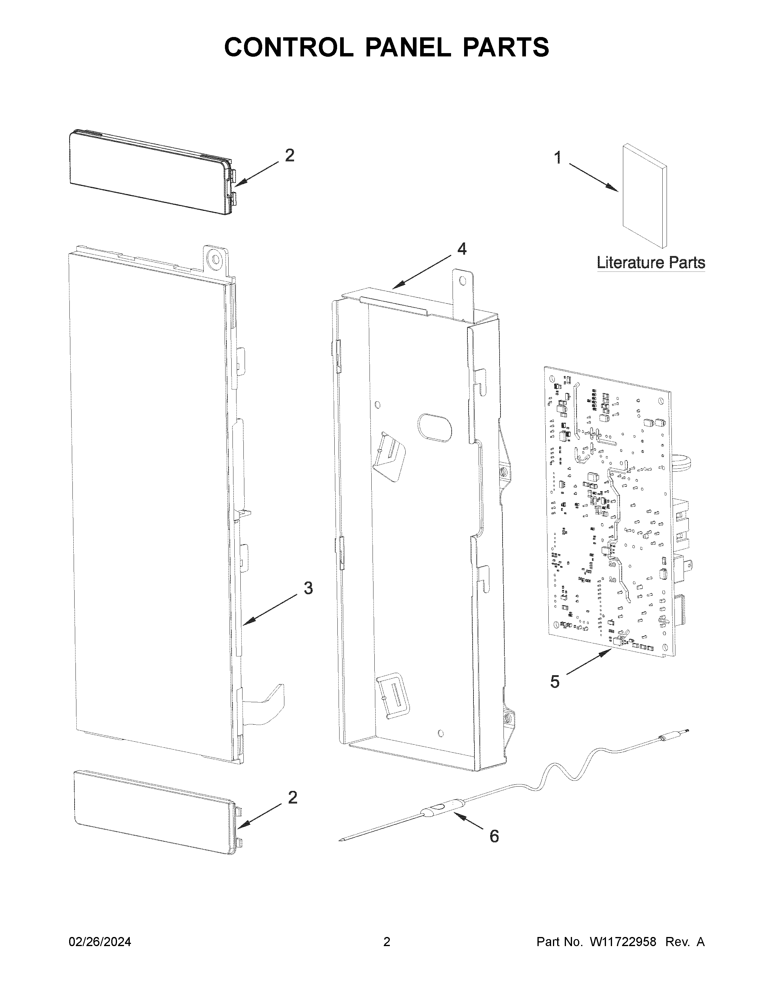 CONTROL PANEL PARTS