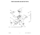 Maytag MDB7959SKZ3 pump, washarm and motor parts diagram