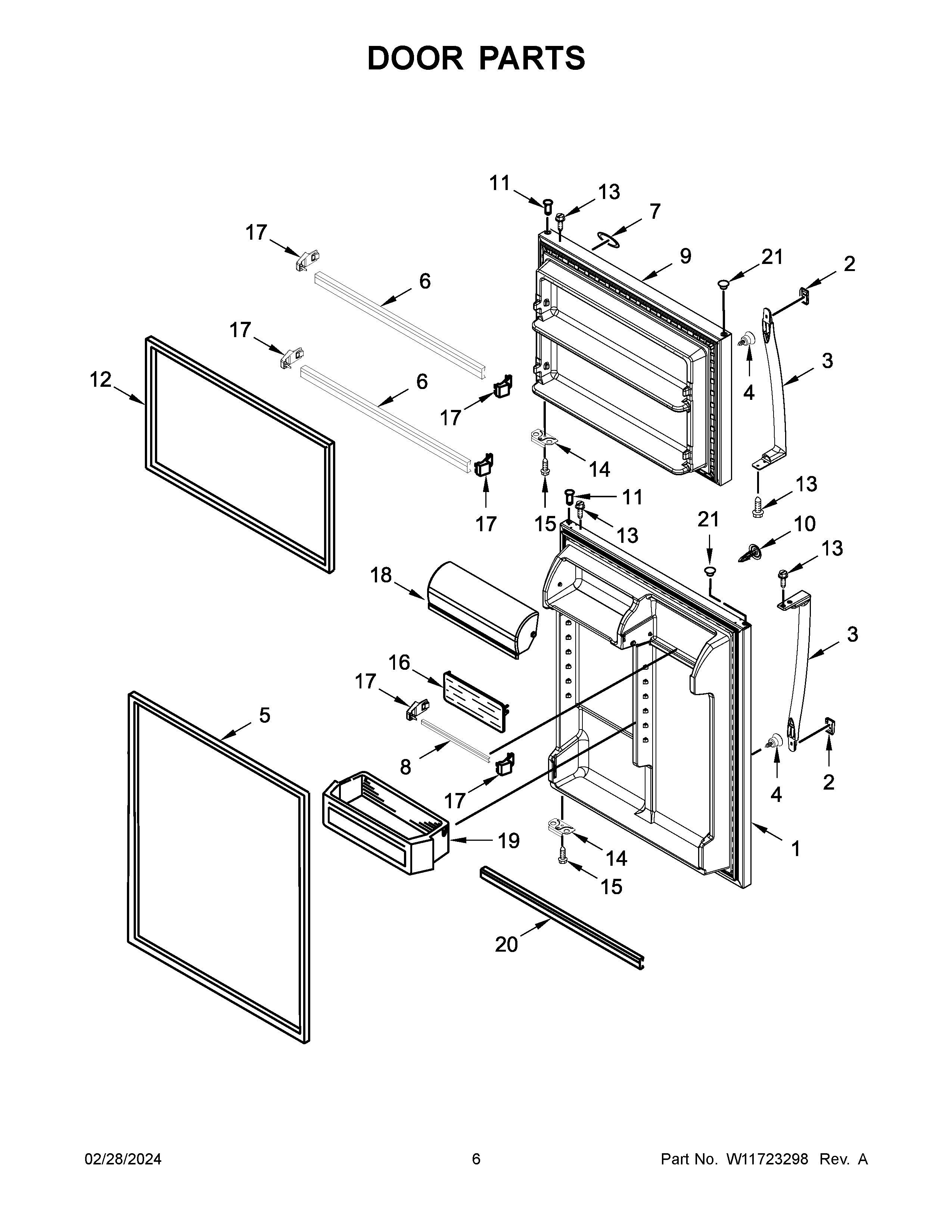 Door parts