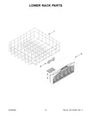 Lower rack parts