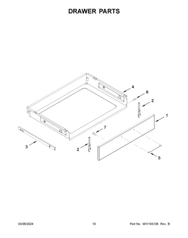 Drawer parts
