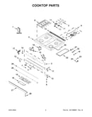 Cooktop parts