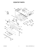 Cooktop parts