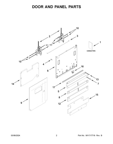 Door and panel parts