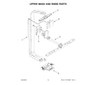 KitchenAid KDTF924PPA0 upper wash and rinse parts diagram