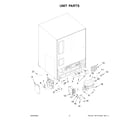 Jenn-Air JUBFR242HL02 unit parts diagram
