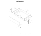 Whirlpool WSIS5030RZ0 drawer parts diagram