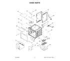 KitchenAid KFGC500JSS07 oven parts diagram