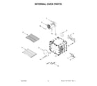 KitchenAid KFGC500JSS07 internal oven parts diagram