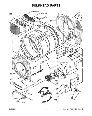Bulkhead parts