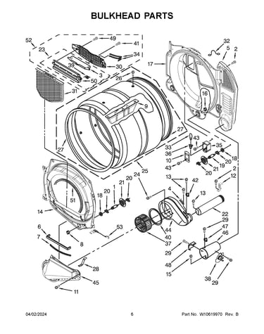 Bulkhead parts