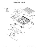 Cooktop parts