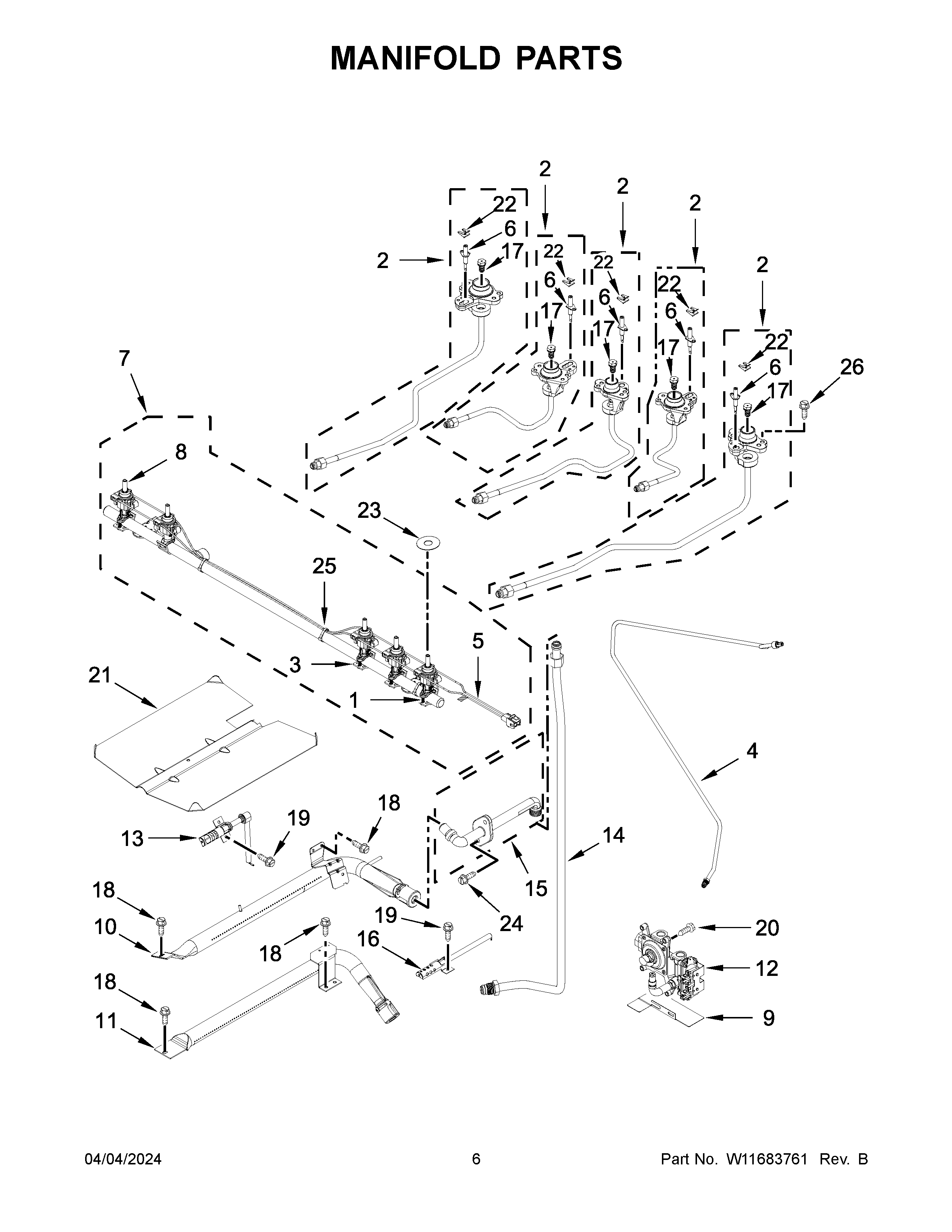 MANIFOLD PARTS