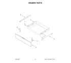 Maytag MGS8800PZ0 drawer parts diagram