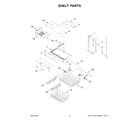 Amana ABB1924BRM05 shelf parts diagram