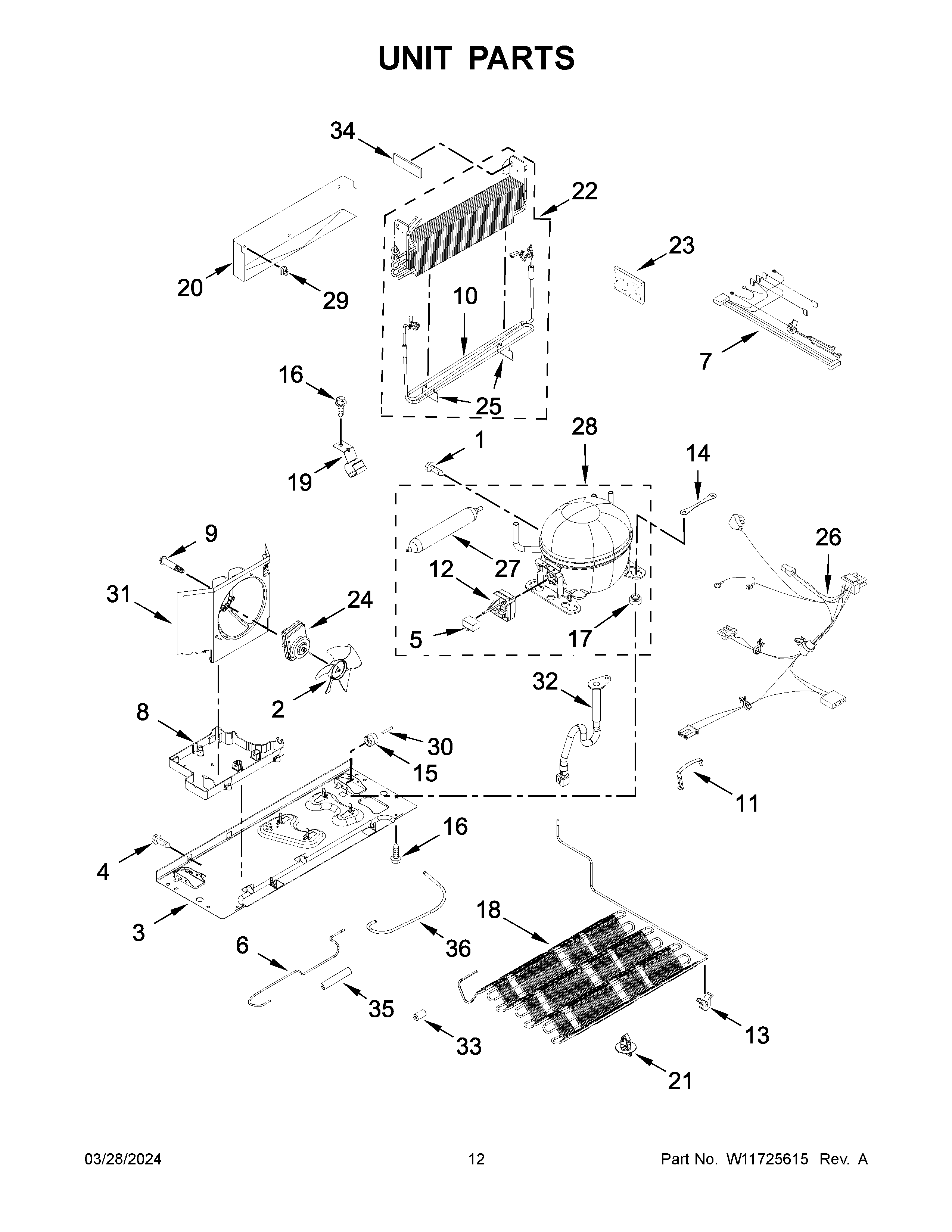 Unit parts