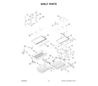 KitchenAid KRBR102ESS05 shelf parts diagram