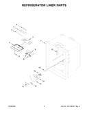 Refrigerator liner parts