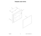 KitchenAid KRBL102ESS05 freezer door parts diagram