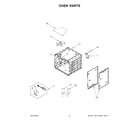 KitchenAid KFDC506JSS04 oven parts diagram