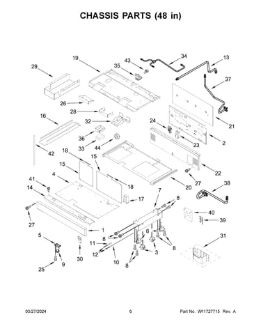 Chassis parts (48 in)