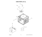 KitchenAid KFDC558JSS03 oven parts (18 in) diagram