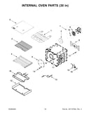 Internal oven parts (30 in)