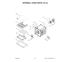 KitchenAid KFDC558JBK03 internal oven parts (18 in) diagram