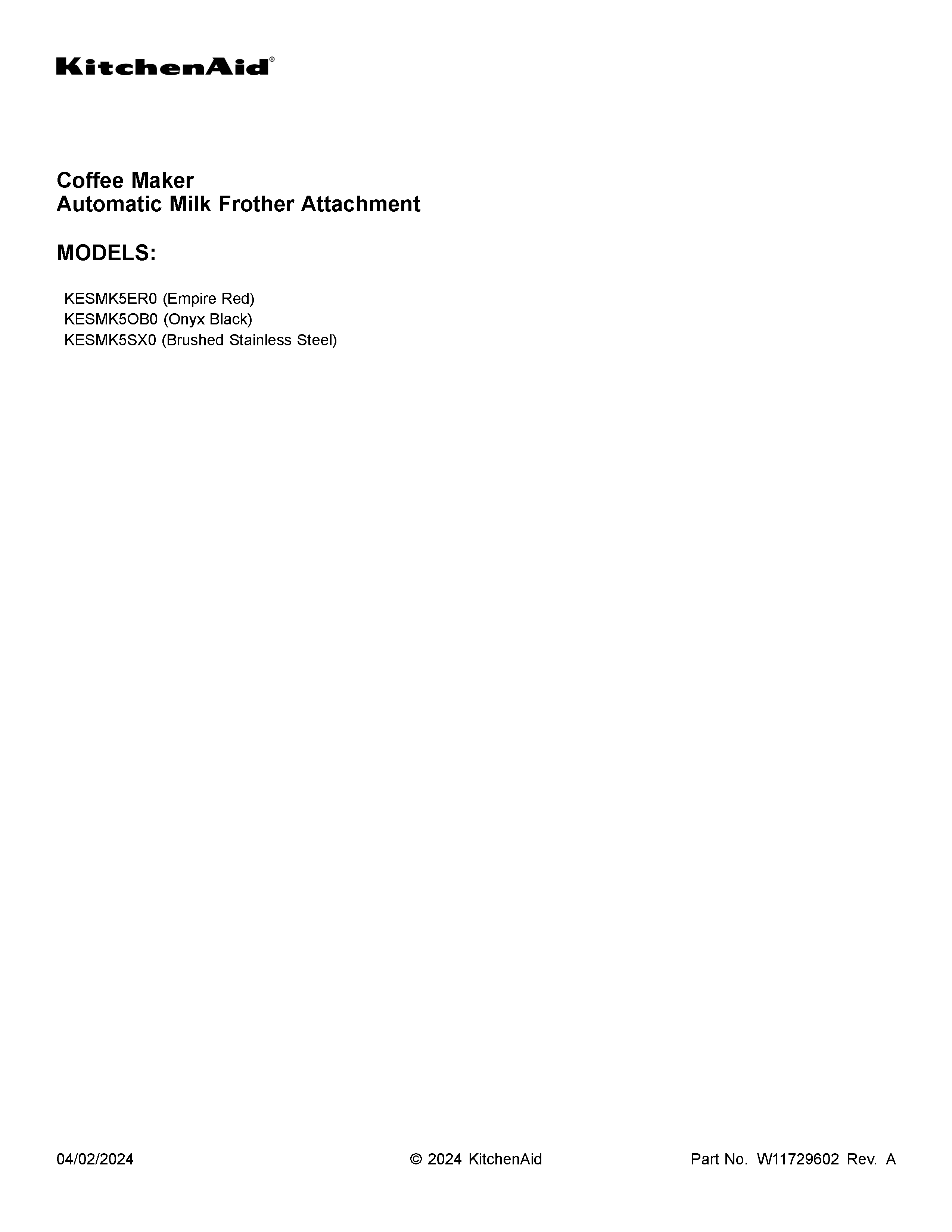 Cover sheet