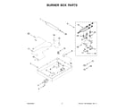 Jenn-Air JGD3536GB05 burner box parts diagram