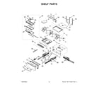 Whirlpool WRMF7736PV00 shelf parts diagram