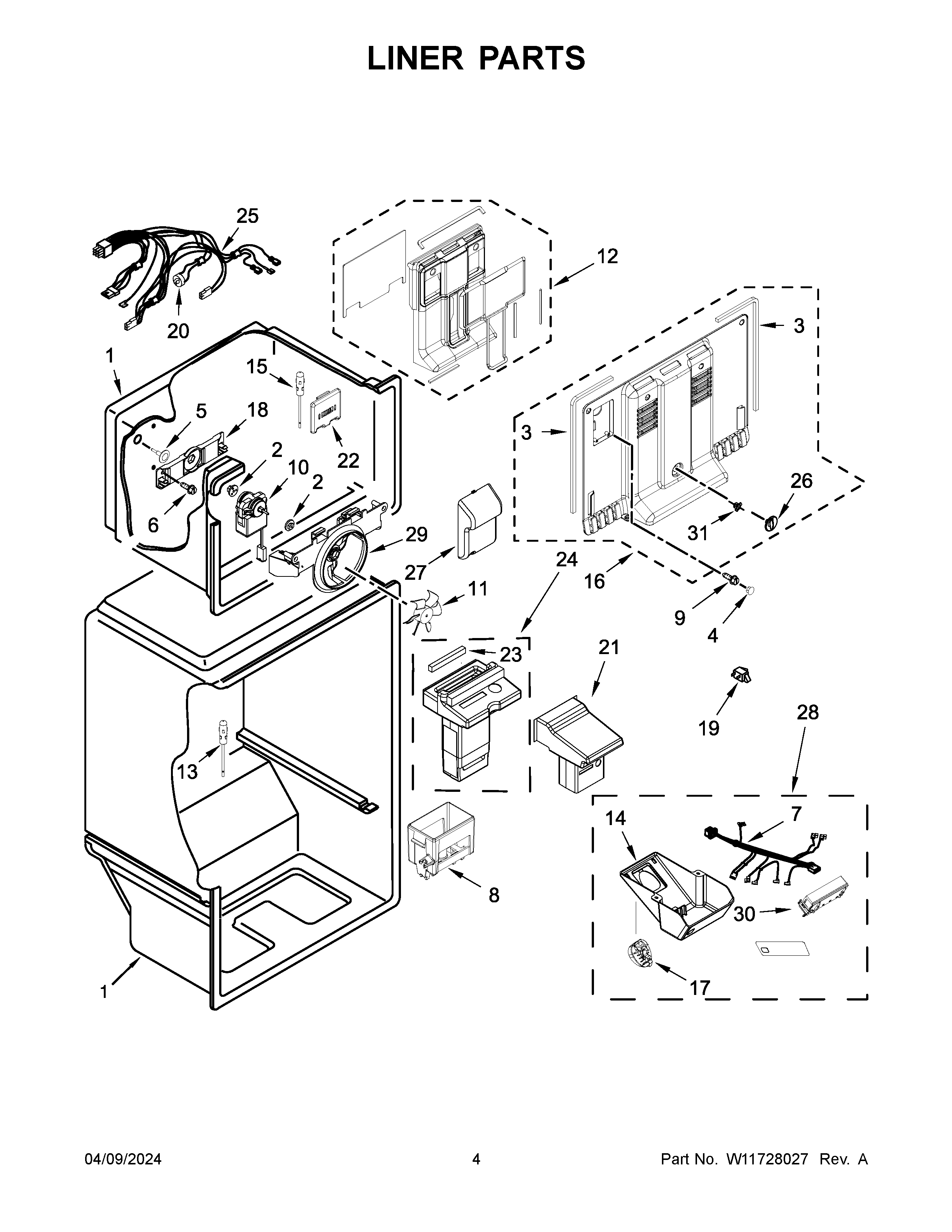 LINER PARTS