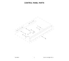 Jenn-Air JMDFS24HM02 control panel parts diagram