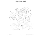 Jenn-Air JMDFS24HM02 oven cavity parts diagram