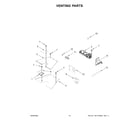 KitchenAid KFDC506JBK03 venting parts diagram