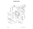 Whirlpool WFE775H0HB5 chassis parts diagram