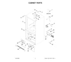 Maytag MBF1958FEZ08 cabinet parts diagram