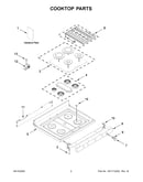 Cooktop parts