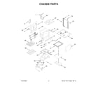 KitchenAid KFGG504KPS4 chassis parts diagram