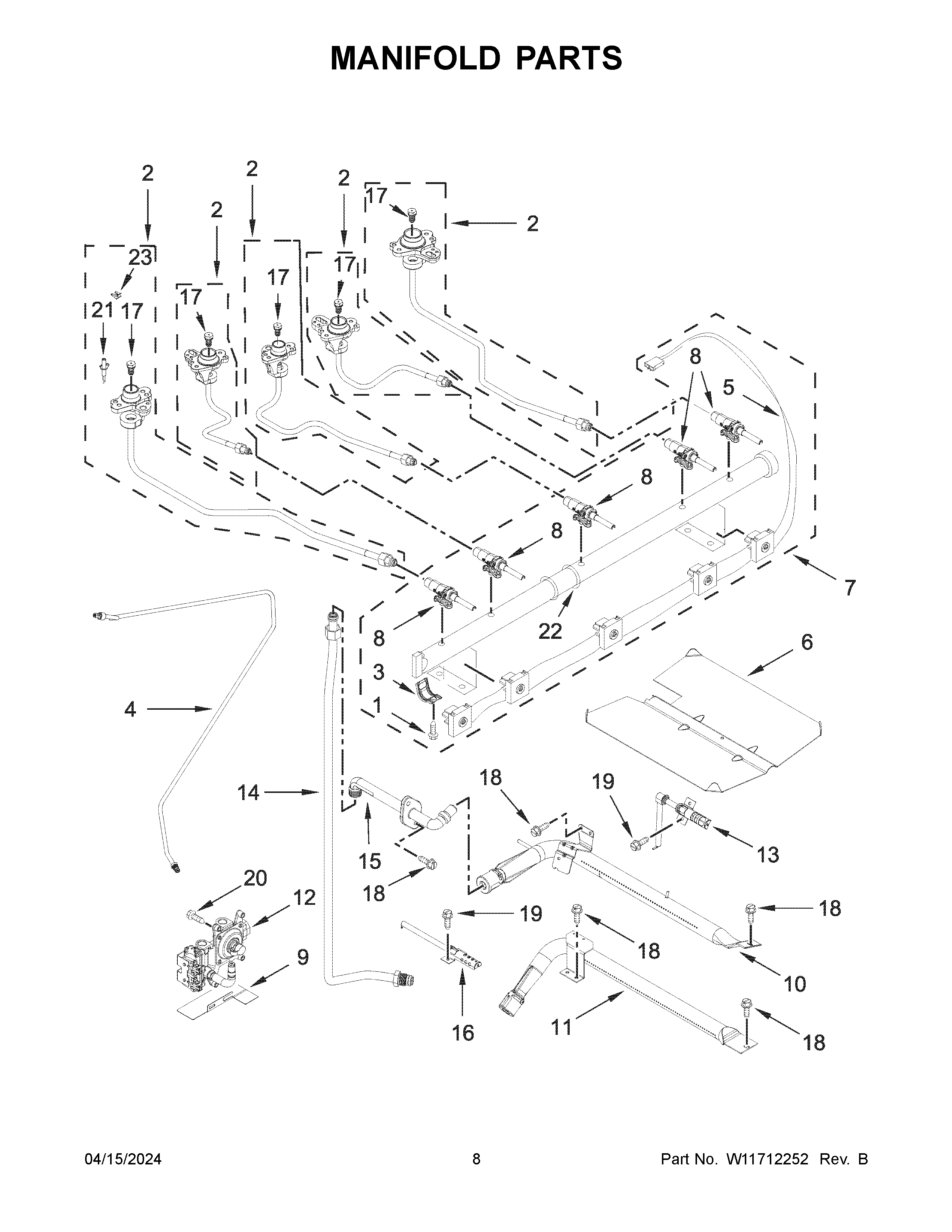 Manifold parts