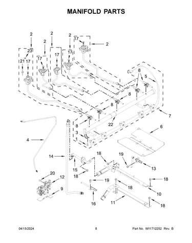 Manifold parts