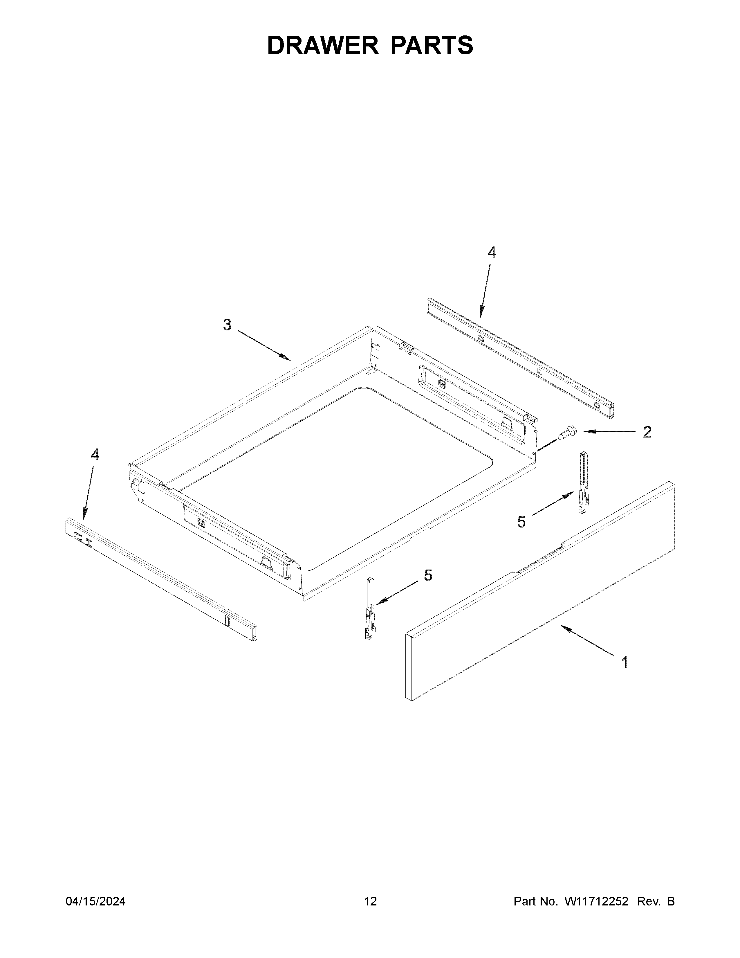 Drawer parts