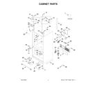 Whirlpool WRF954CIHV04 cabinet parts diagram