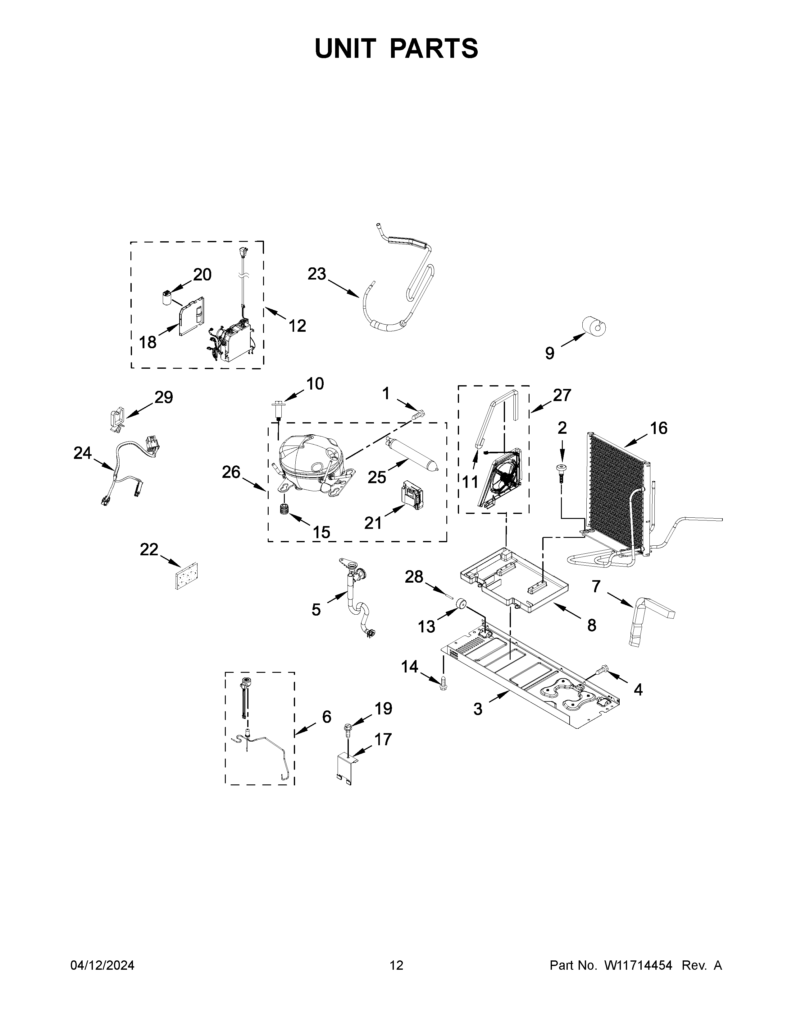 Unit parts