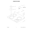 Amana ACR4203MNW1 cooktop parts diagram