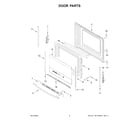 Amana ACR4203MNW1 door parts diagram