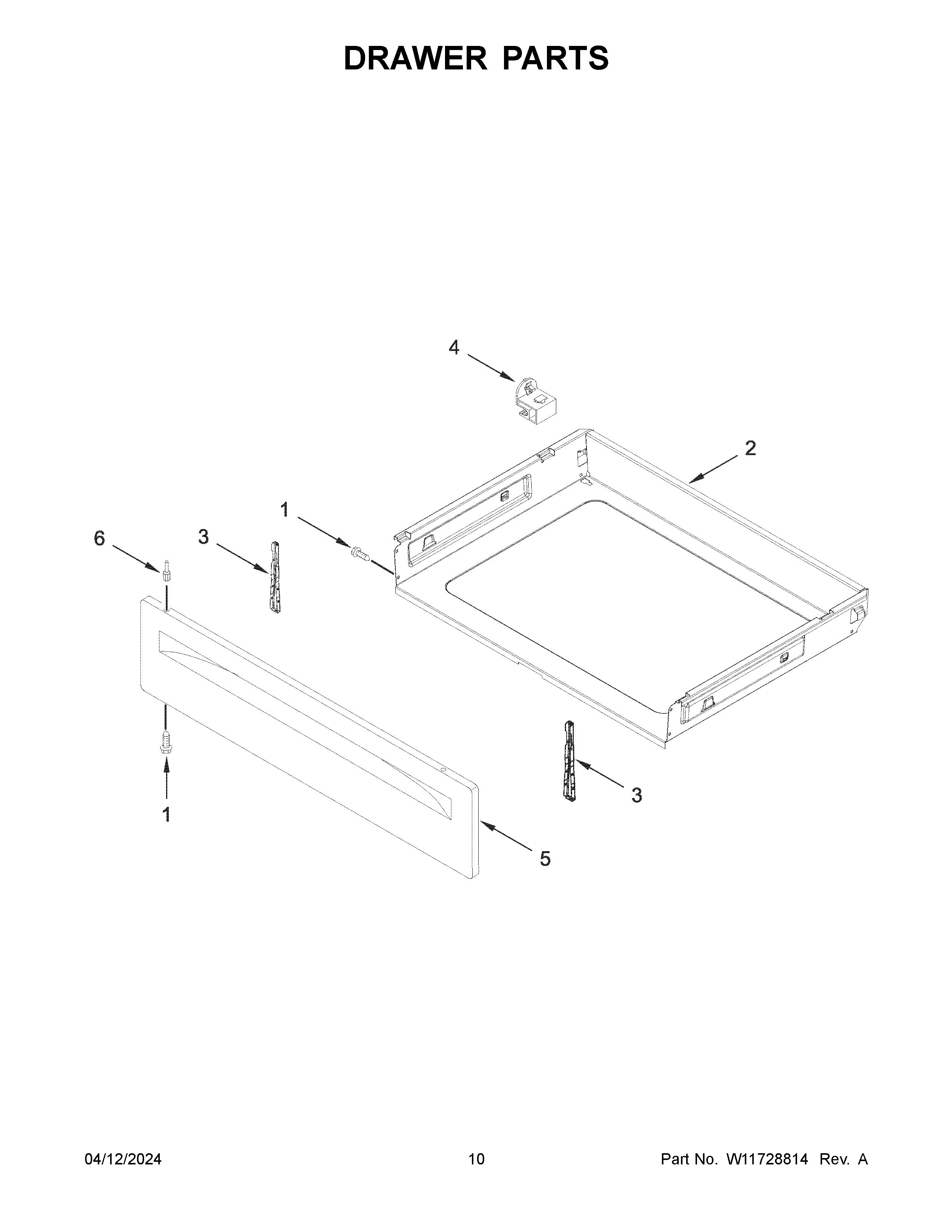 Drawer parts