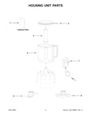 Housing unit parts