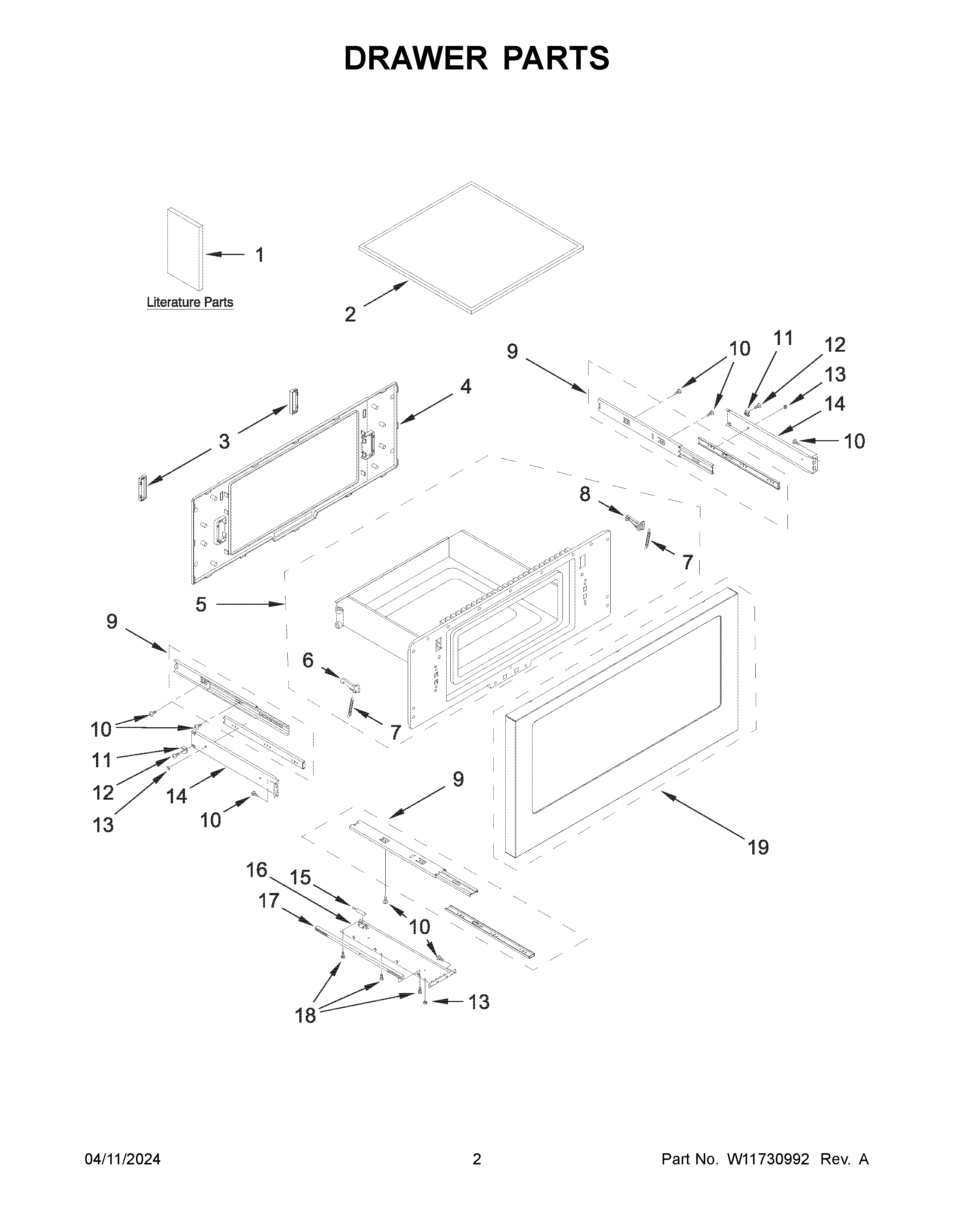 DRAWER PARTS