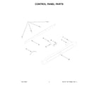 Jenn-Air JMDFS30HL02 control panel parts diagram